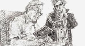 Author Arnon Grunberg & philospher Peter Sloterdijk